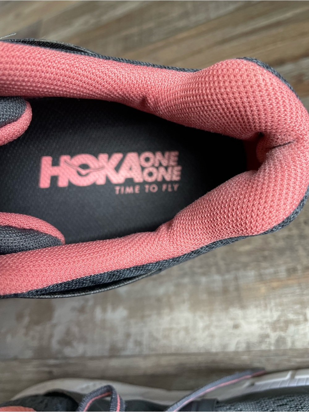 HOKA One One Gaviota 2 Women's Running Shoe in Dark Shadow / Lantana, Size 11 - Picture 9 of 12